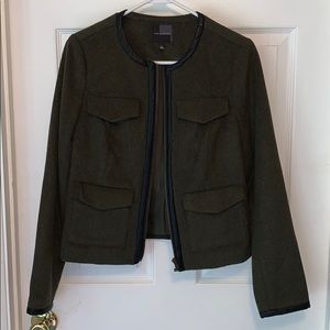 The Limited wool moto style jacket